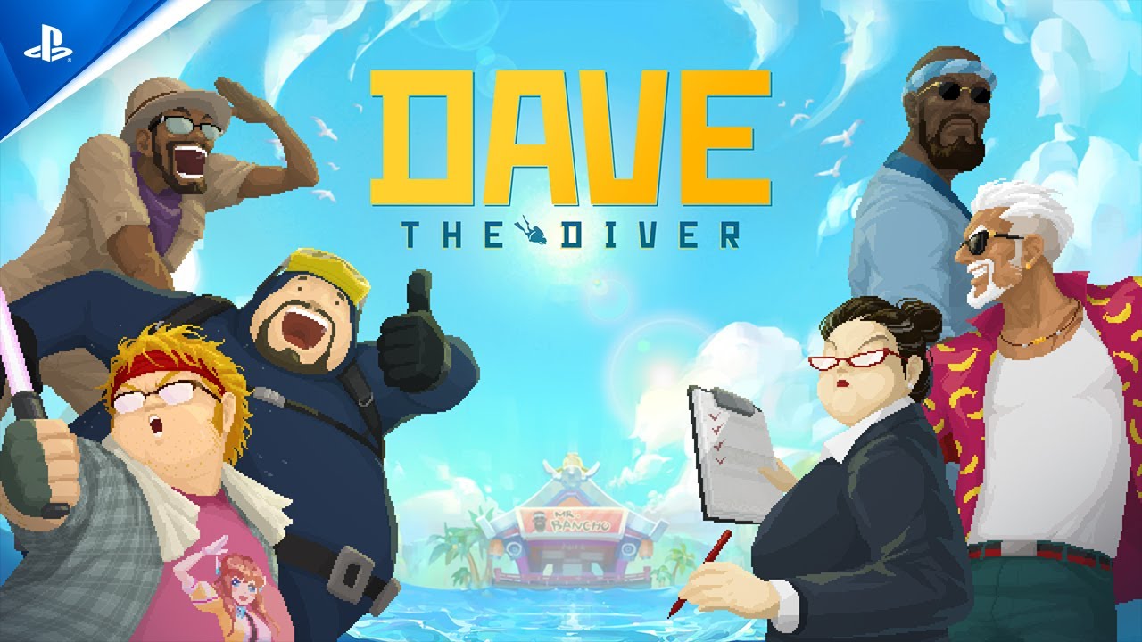 Dave the Diver vai mergulhar no PS5 e PS4 em abril; DLC com o Godzilla revelado