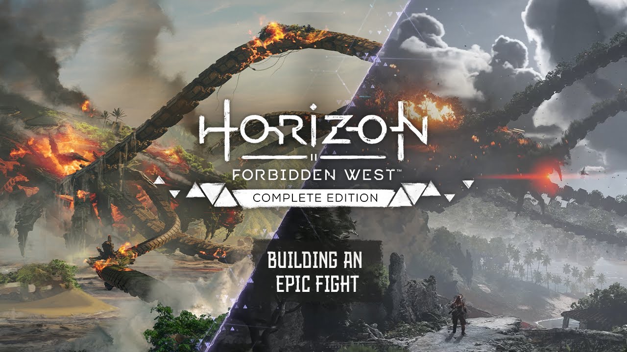 Por trás da batalha com um Diabo Metálico em Horizon Forbidden West Edição Completa