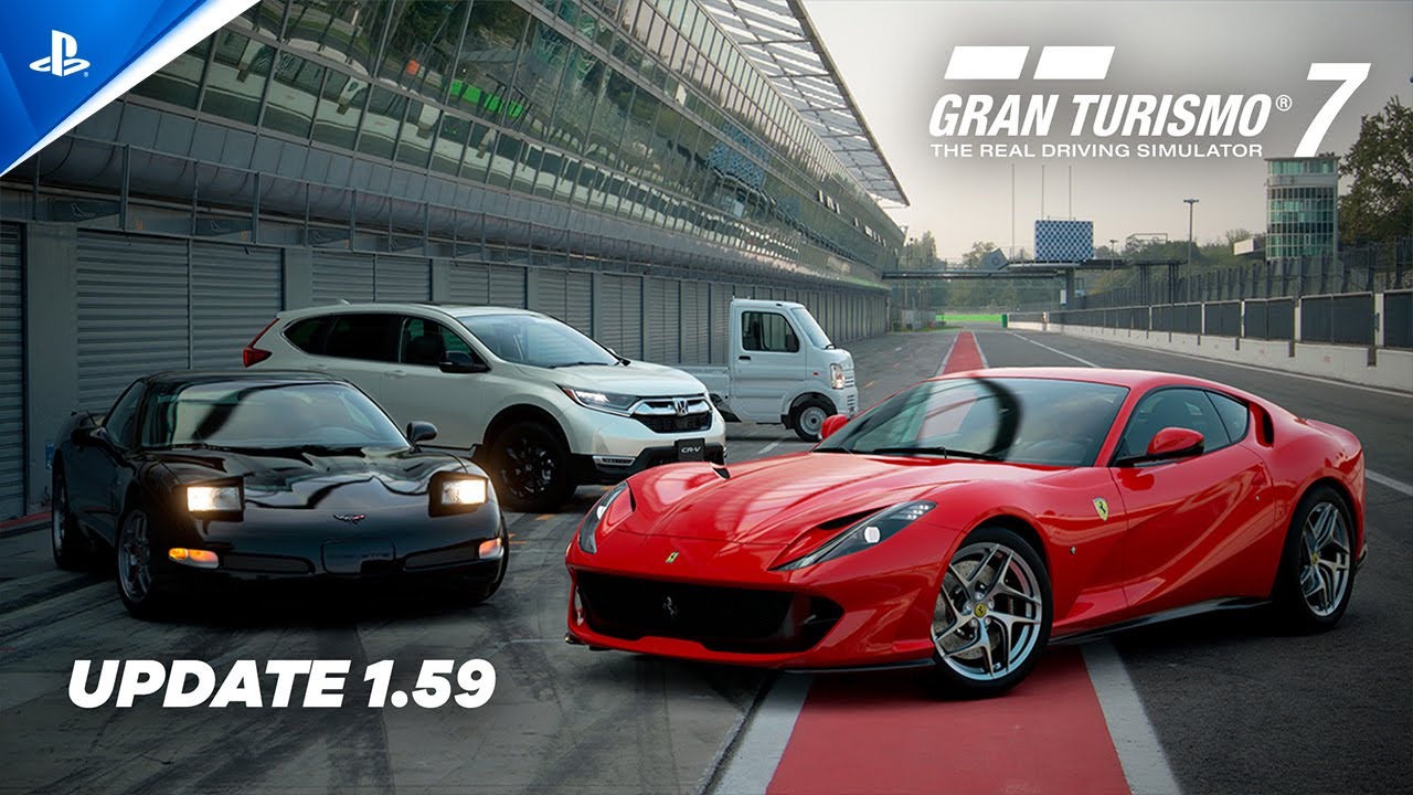 Atualização 1.59 de Gran Turismo 7 disponível amanhã
