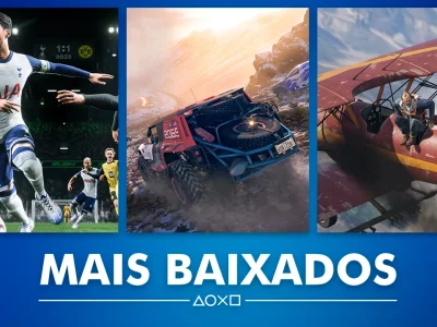 Jogos mais baixados da PlayStation Store em maio 2023