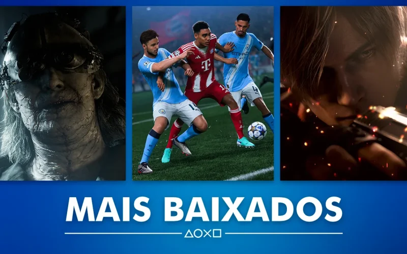 Jogos mais baixados da PlayStation Store em fevereiro de 2023