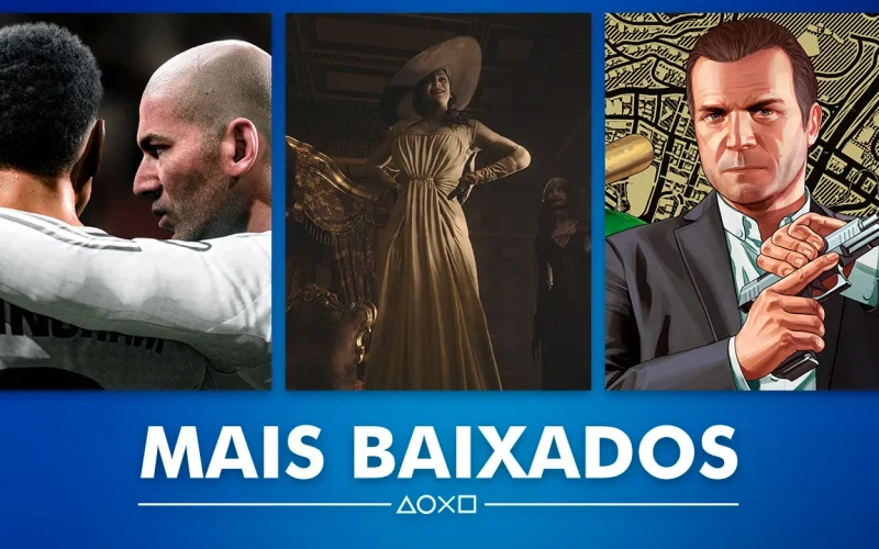 Os jogos mais baixados da PlayStation Store em junho de 2023