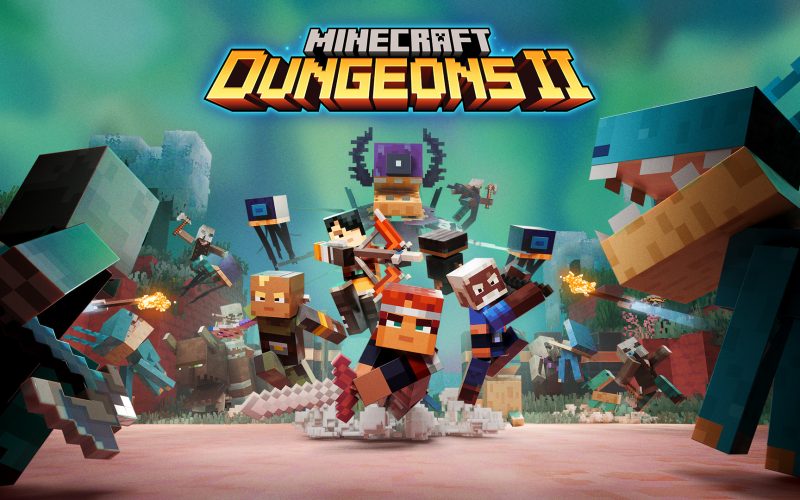 Minecraft Dungeons II apresenta novidades empolgantes na gamescom 2026
