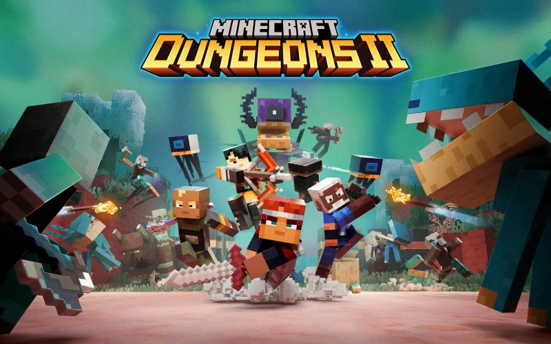 Minecraft Dungeons II apresenta novidades empolgantes na gamescom 2026