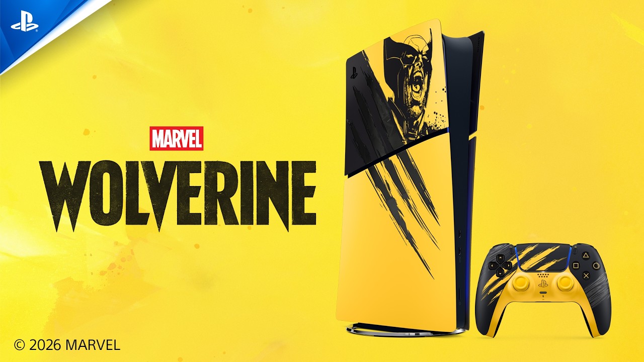 Prévia do Pack PlayStation 5 Edição Limitada Marvel’s Wolverine, tampas e DualSenses