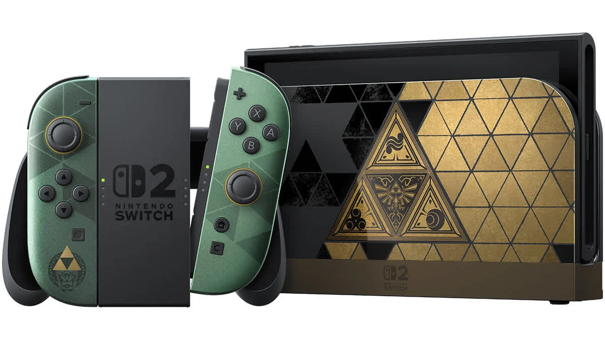 Nintendo Switch 2 edição de 40 anos de The Legend of Zelda