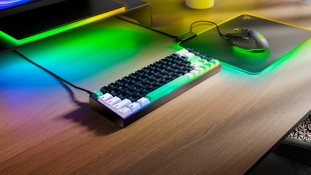 Teclado Razer com hot-swap