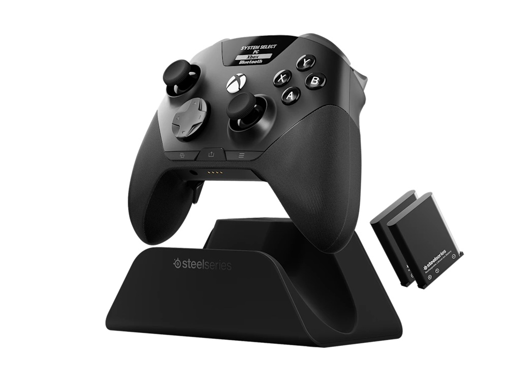 Controle da SteelSeries acompanha duas baterias