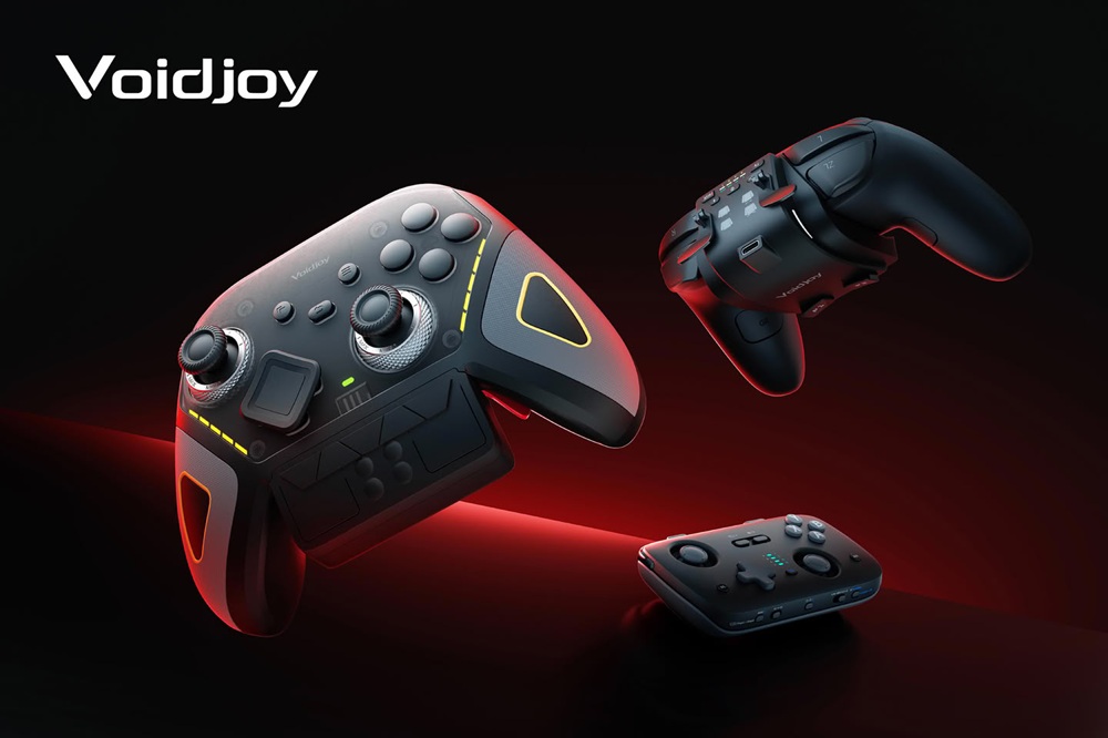 Voidjoy apresenta controle Skylark S1 Pro e acessório para Switch Pro Imagem dos novos produtos Voidjoy