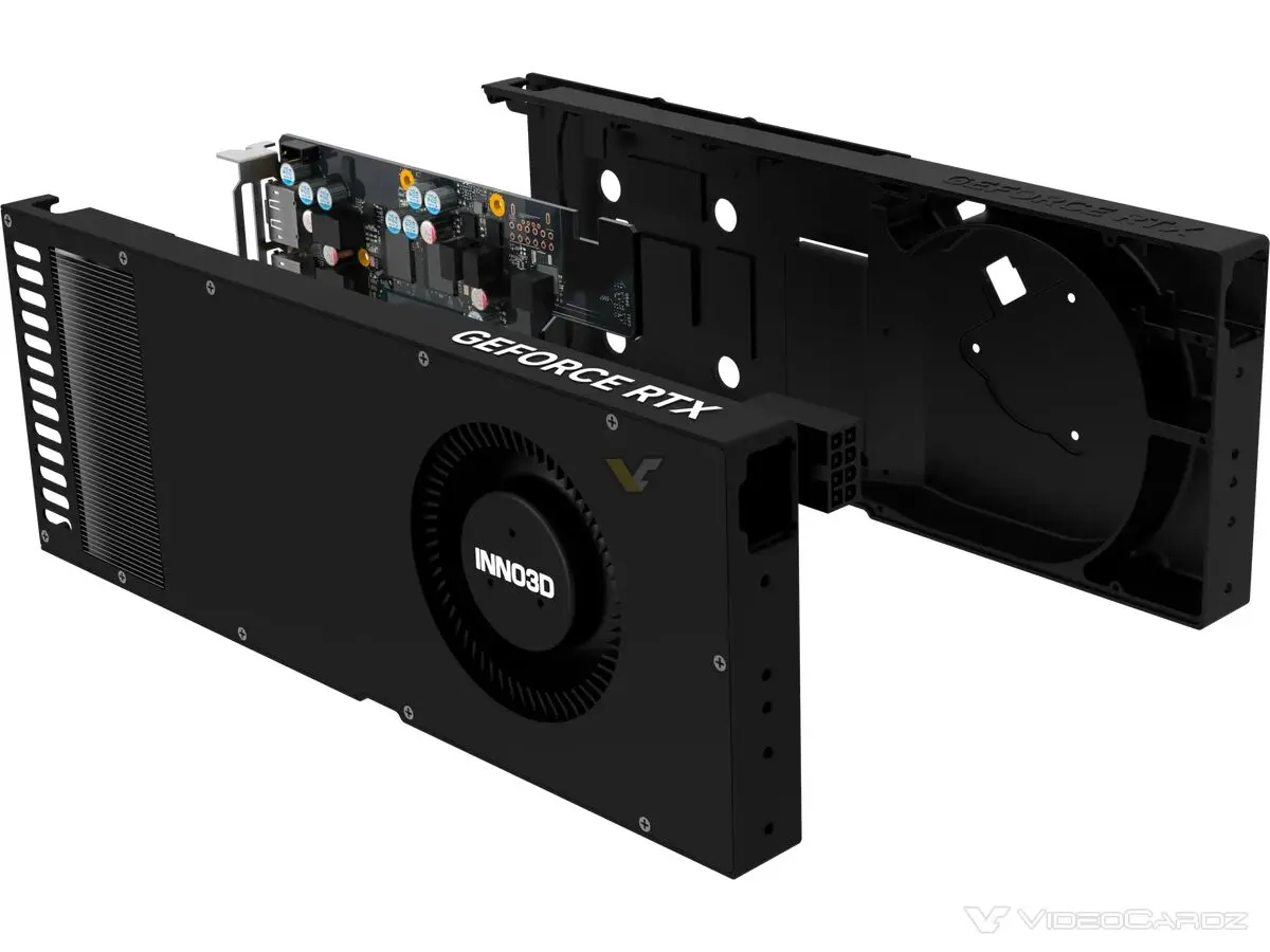 INNO3D lança novo modelo de placa de vídeo focado em economizar espaço 2 INNO3D lança novo modelo de placa de vídeo focado em economizar espaço INNO3D GeForce RTX 5060 Ti 16GB PRO Single Slot