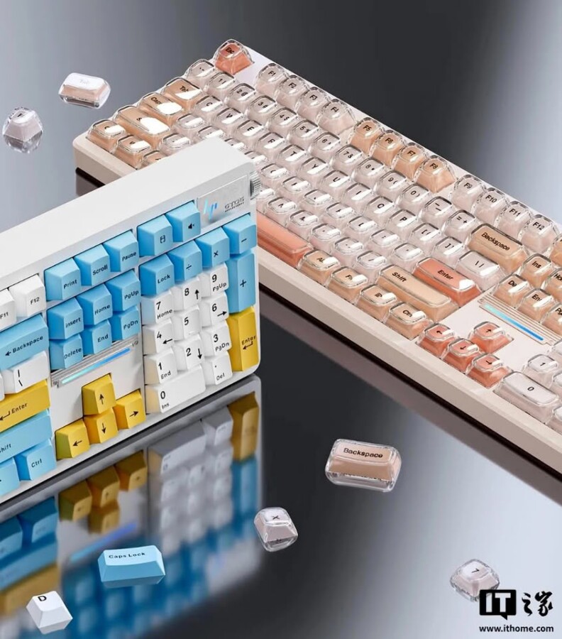 Keycaps variados do GT06