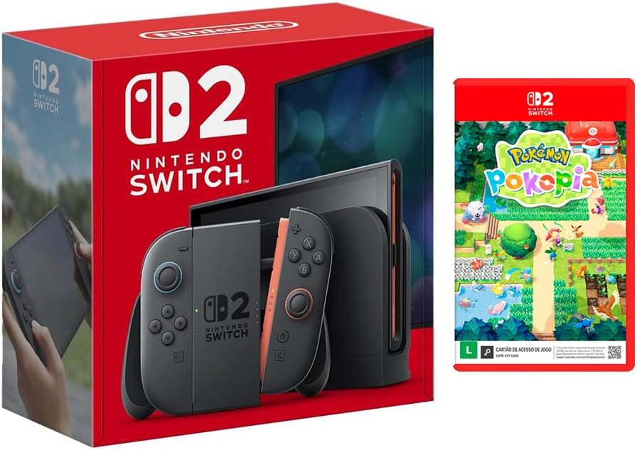 Amazon lança 15 combos do Nintendo Switch 2 com jogos e acessórios imperdíveis Amazon lança 15 combos do Nintendo Switch 2 com jogos e acessórios imperdíveis