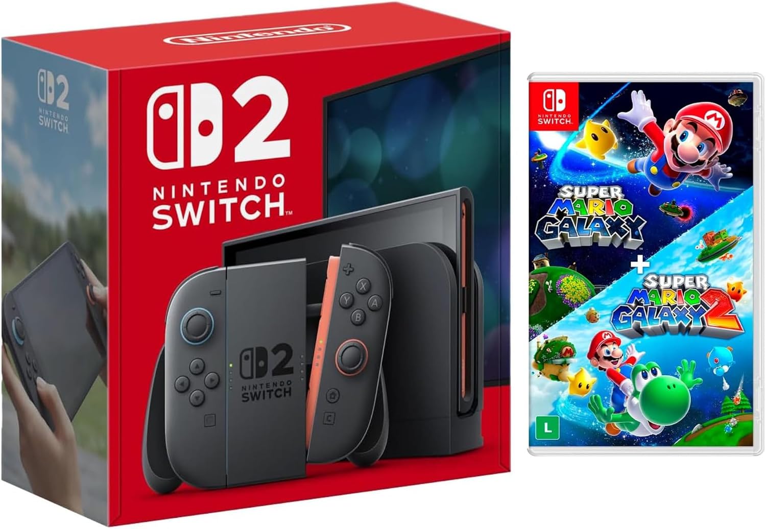 Amazon lança 15 combos do Nintendo Switch 2 com jogos e acessórios imperdíveis Amazon lança 15 combos do Nintendo Switch 2 com jogos e acessórios imperdíveis