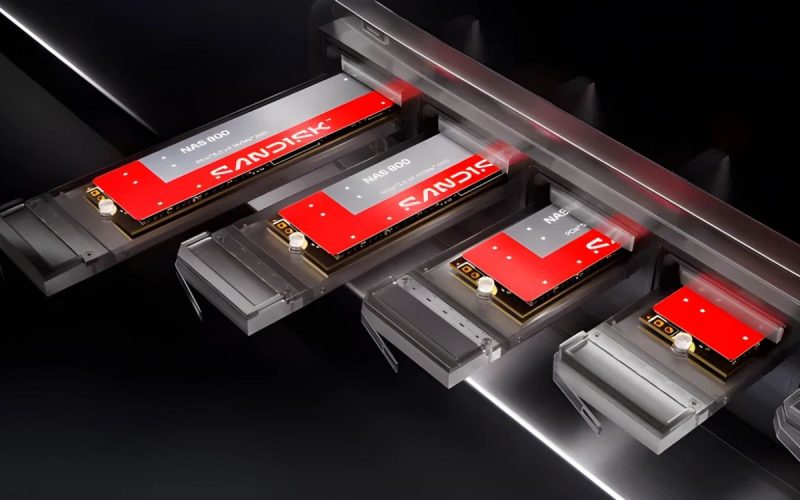 SanDisk lança SSD com suporte para gravações diárias de 7,68 TB