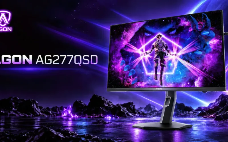 AOC apresenta monitor OLED gamer com tecnologia de imagem inovadora