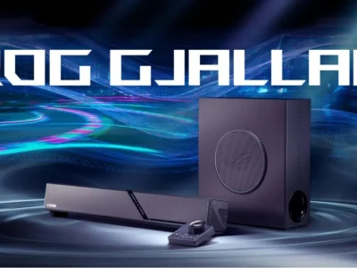 ASUS apresenta soundbar gamer; confira detalhes e especificações