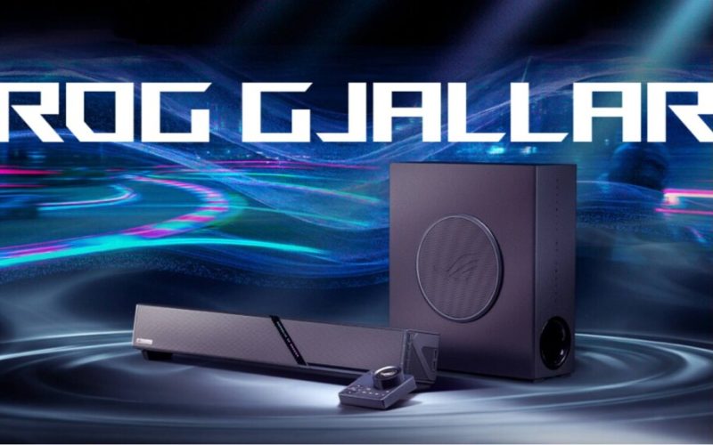 ASUS apresenta soundbar gamer; confira detalhes e especificações