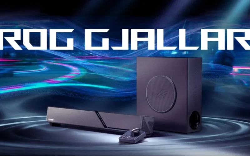 ASUS apresenta soundbar gamer; confira detalhes e especificações