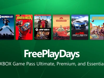 Jogos Grátis neste Fim de Semana: Borderlands 4, F1 25 e mais no Game Pass