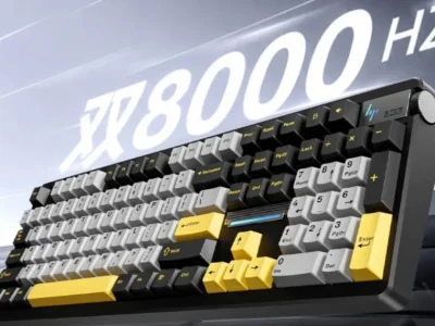 HP GT06: Teclado Mecânico Full-Size com Polling de 8K e Ótima Bateria