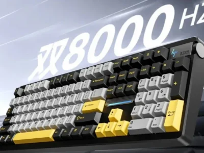 HP GT06: Teclado Mecânico Full-Size com Polling de 8K e Ótima Bateria