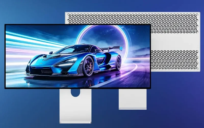 Kuycon apresenta monitor ultrawide 5K com taxa de 180 Hz