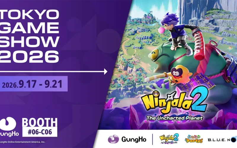 Ninjala 2 revela enorme demo no Tokyo Game Show 2026 e novidades sobre Chit Chat Party! e B.L.U.E. NOVA