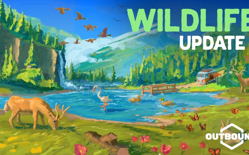 Outbound ganha atualização Wildlife com 34 novas espécies e sistema de fotografia para Switch 2 e Switch