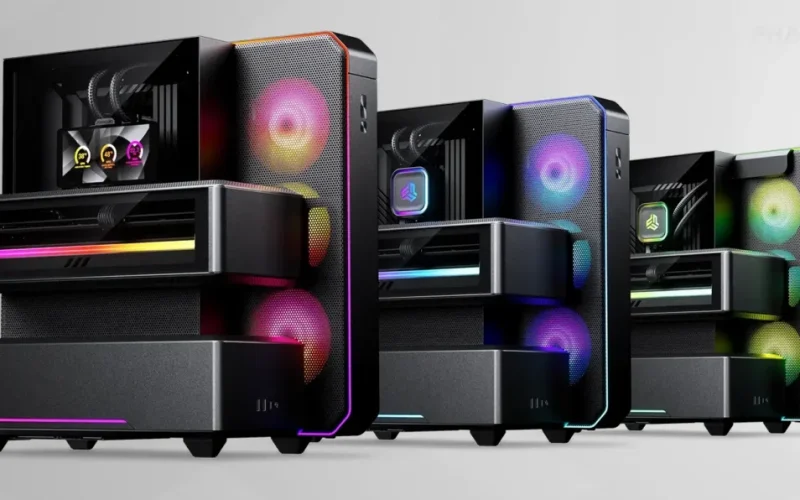 Phanteks revela o gabinete EX5 com compartimento exclusivo para gamers