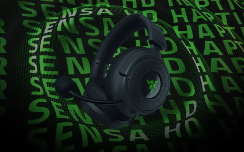 Razer apresenta Kraken V4 X Sensa HD Haptics Edition para gamers