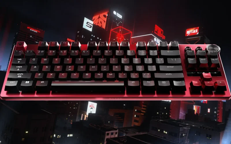 Razer e Sentinels apresentam edição especial do Huntsman V3 Pro TKL 8KHz