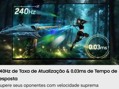Samsung apresenta novos monitores Odyssey no Brasil; confira as specs