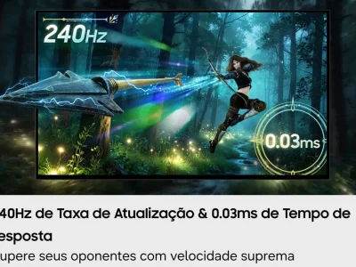 Samsung apresenta novos monitores Odyssey no Brasil; confira as specs
