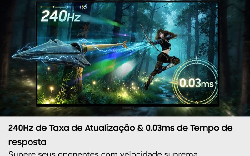 Samsung apresenta novos monitores Odyssey no Brasil; confira as specs