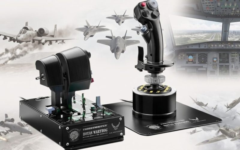 Thrustmaster lança HOTAS Warthog MKII com novos comandos para pilotos
