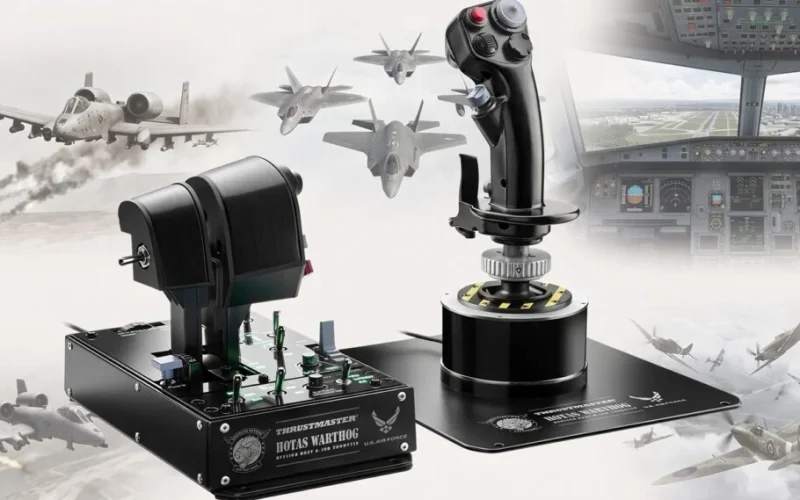 Thrustmaster lança HOTAS Warthog MKII com novos comandos para pilotos