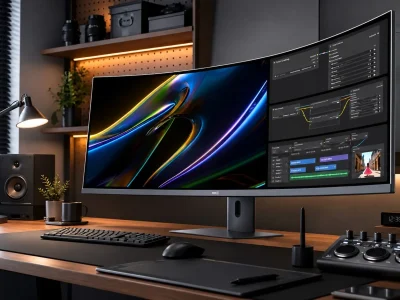 HKC lança monitor ultrawide com formato e resolução inovadores