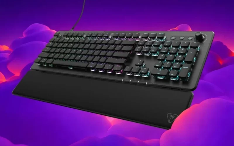 Turtle Beach apresenta teclado mecânico Vucan II XP com perfil baixo