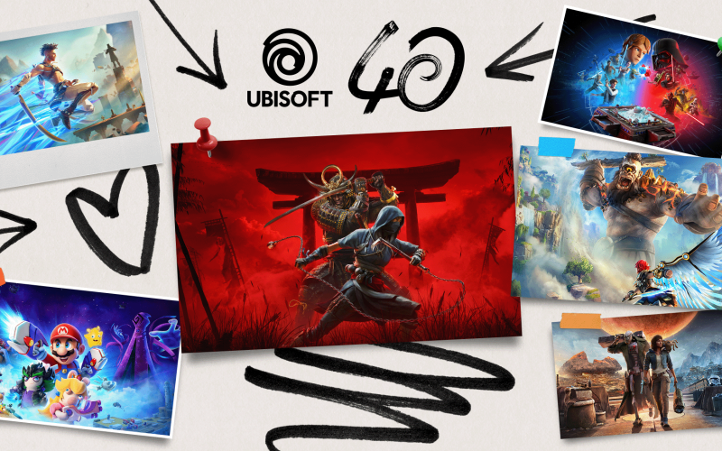 Descontos de até 90% em jogos da Ubisoft na Nintendo eShop para comemorar 40 anos da empresa