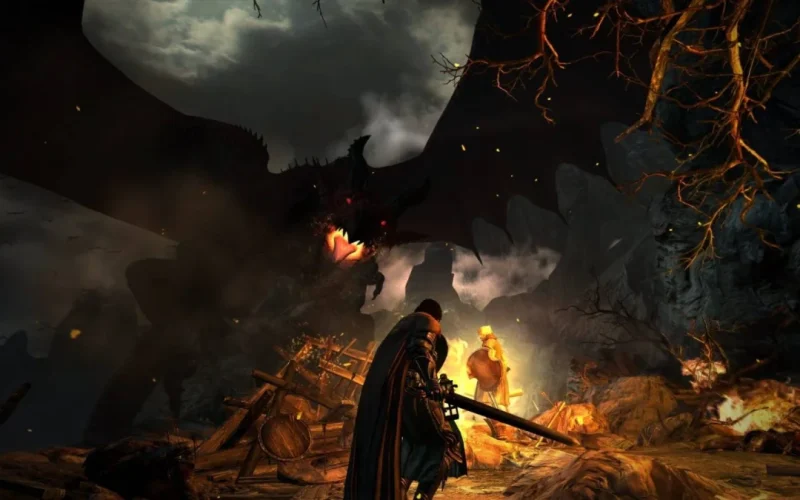 Dragon’s Dogma 2 no Switch 2: 30 fps nativos com opção de 60 fps por interpolação clara da Capcom