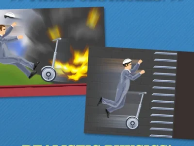 Happy Wheels explode no Steam com 750 mil listas de desejos em duas semanas, superando expectativa de 5 mil
