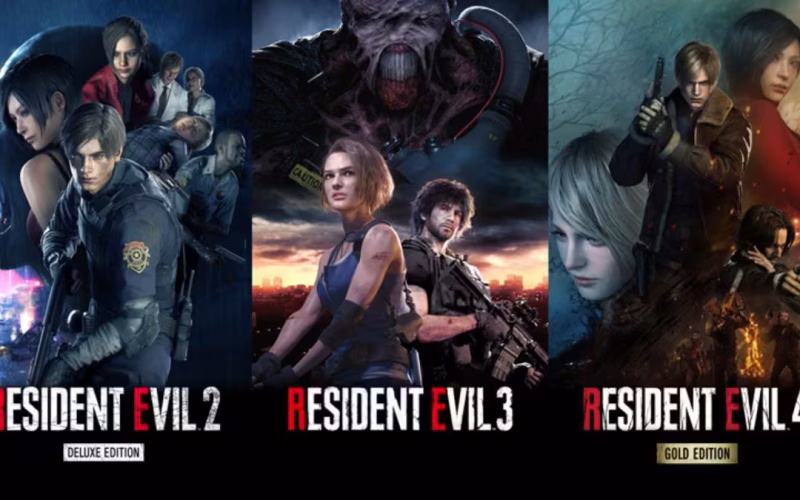 Resident Evil 2, 3 e 4 são revelados jogáveis no Nintendo Switch 2 em modo portátil