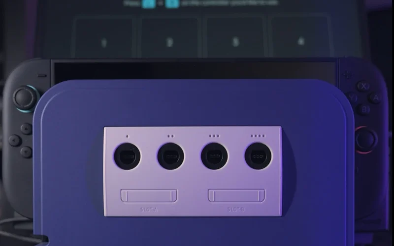 Battle Dock transforma seu Switch 2 em um paraíso para fãs de GameCube com 4 portas para controles