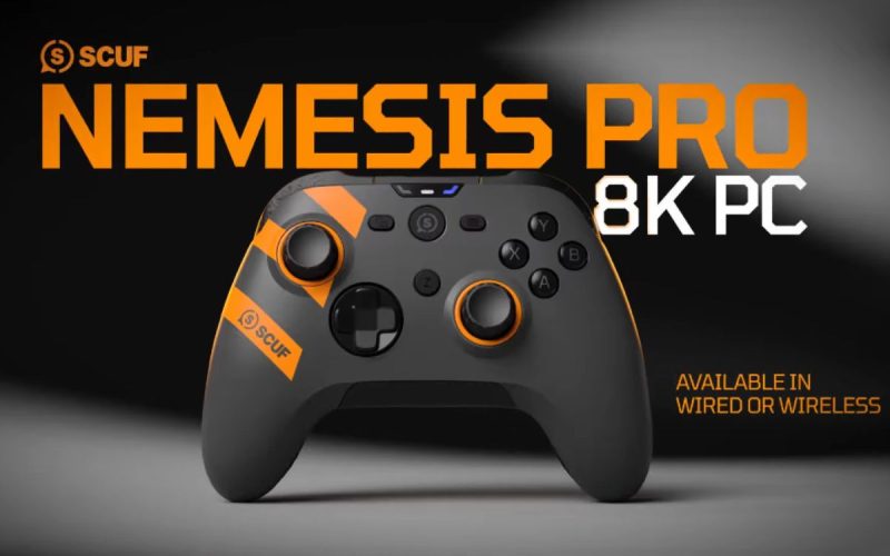 Corsair apresenta controle SCUF Nemesis Pro 8K para PC com 8.000Hz de polling