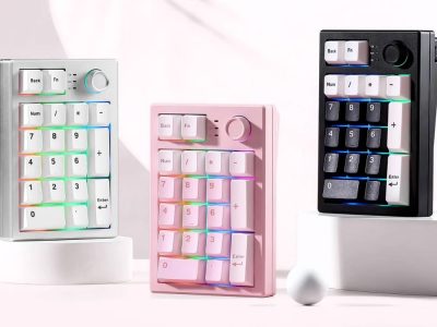 Yunzii AL21: Numpad mecânico sem fio para teclados compactos