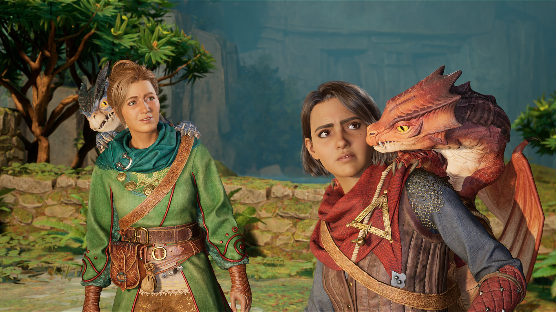 15 Jogos Imperdíveis para Co-op Local no Nintendo Switch 2 Mio e Zoe, protagonistas de Split Fiction, lado a lado em cena do jogo