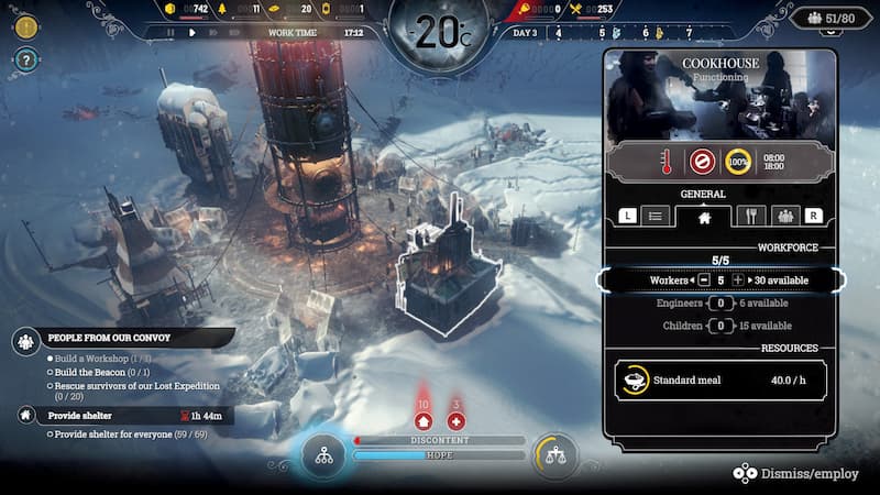 Frostpunk Gameplay
