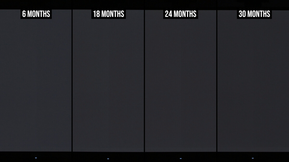Burn-in em Monitores QD-OLED: Análise Após 8.000 Horas de Uso Burn-in em Monitores QD-OLED: Análise Após 8.000 Horas de Uso
