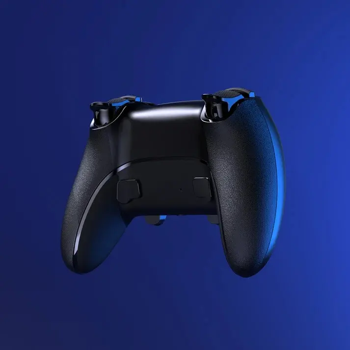 Controle P5 da Abxylute traz melhorias ao DualSense para gamers Parte de trás do P5