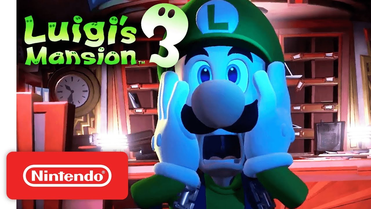 15 Jogos Imperdíveis para Co-op Local no Nintendo Switch 2 Arte oficial de Luigi's Mansion 3 com Luigi